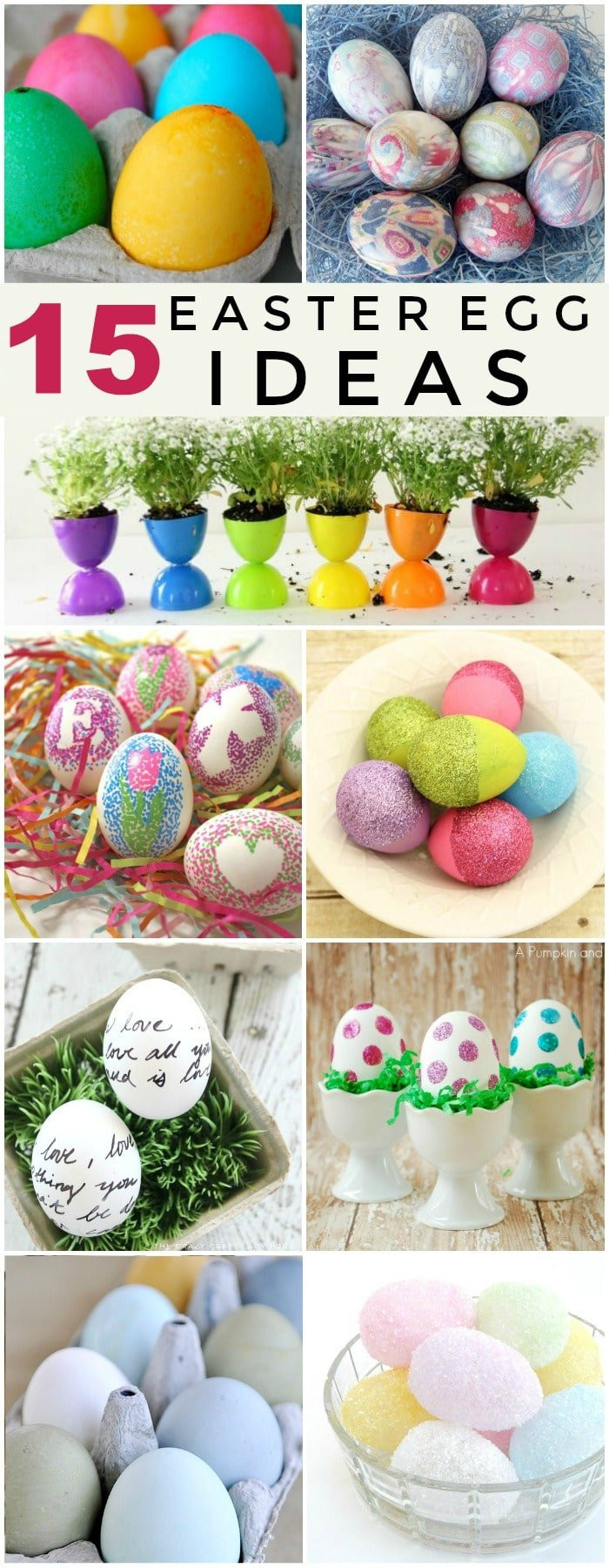 Creative Easter Egg Ideas
 Creative Easter Eggs 15 Easter Egg Decorating Ideas
