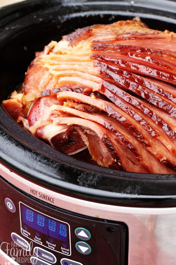 Crock Pot Easter Ham
 Slow Cooker Ham with Maple and Brown Sugar