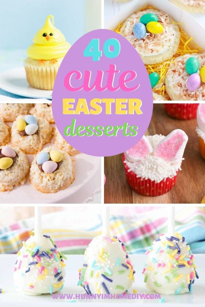 Cute Easter Desserts Recipes
 40 Cute Easter Desserts for Your Holiday Get To her