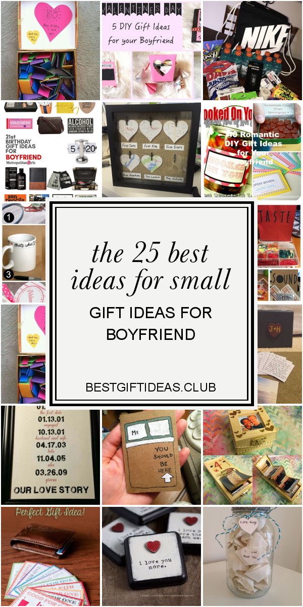 Cute Small Gift Ideas For Boyfriend
 The 25 Best Ideas for Small Gift Ideas for Boyfriend