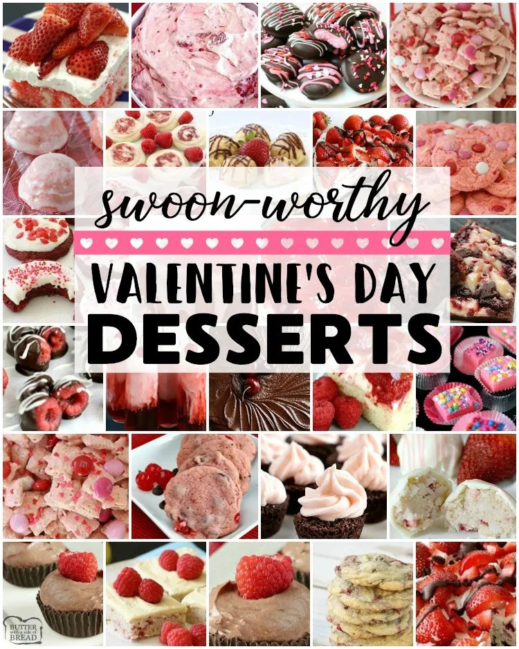Desserts For Valentines Day
 EASY SWOON WORTHY VALENTINE S DAY DESSERTS Butter with a