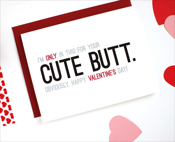 Dirty Valentines Day Quotes
 15 Funny Valentine s Day Cards for 2015 That You Would