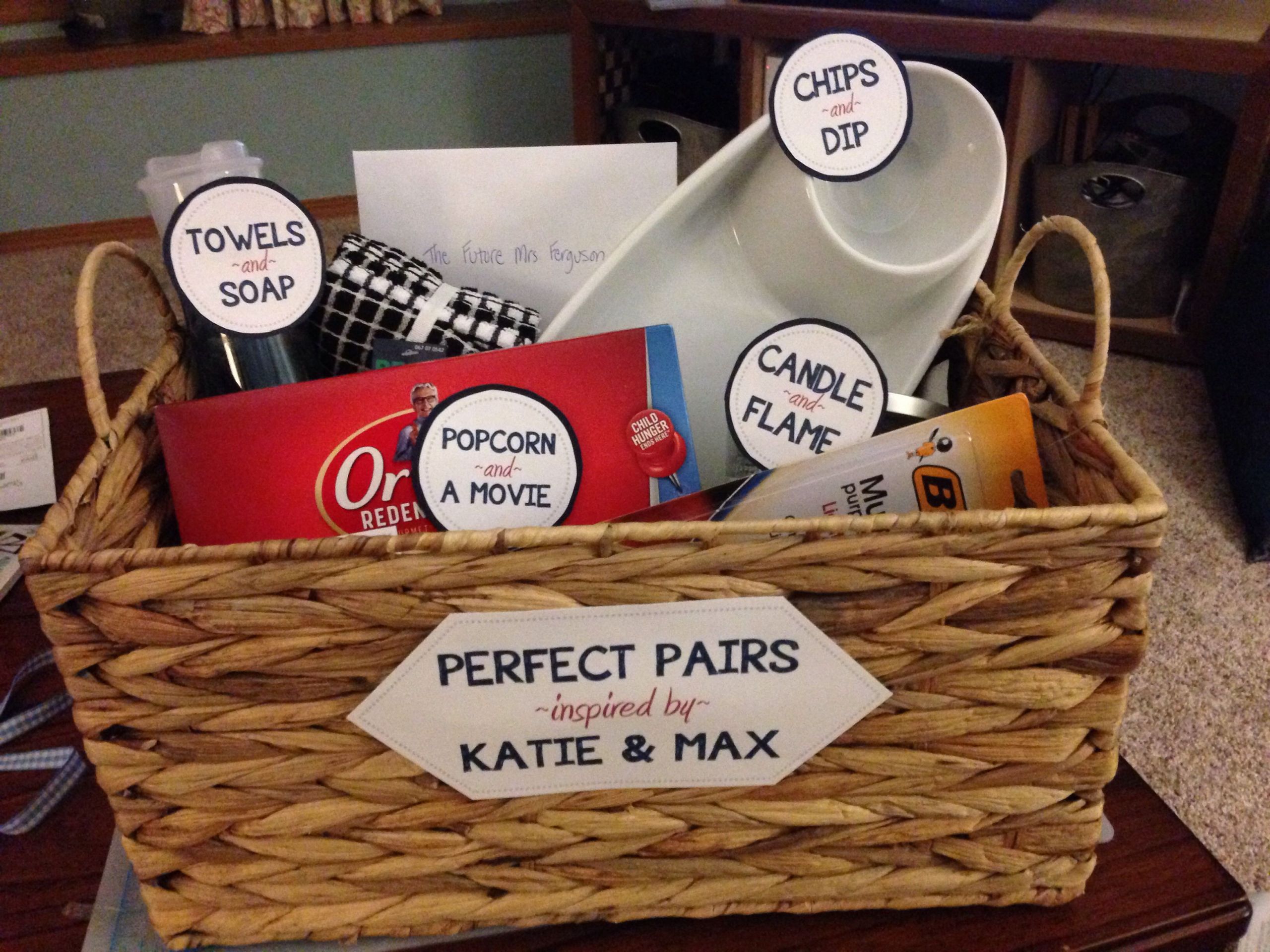 Diy Couple Gift Ideas
 "Perfect pairs" bridal shower t inspired by