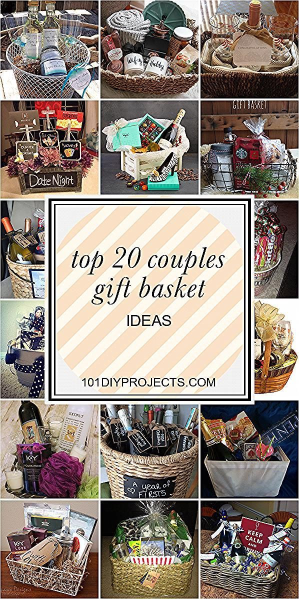 Diy Couple Gift Ideas
 Top 20 Couples Gift Basket Ideas Home DIY Projects