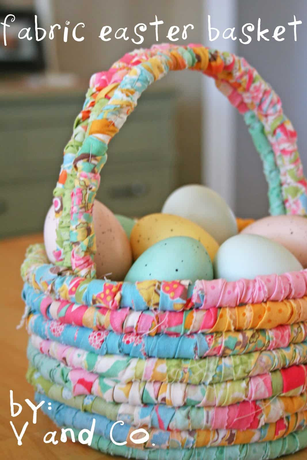 Diy Easter Basket
 15 Lovely Homemade Easter Baskets