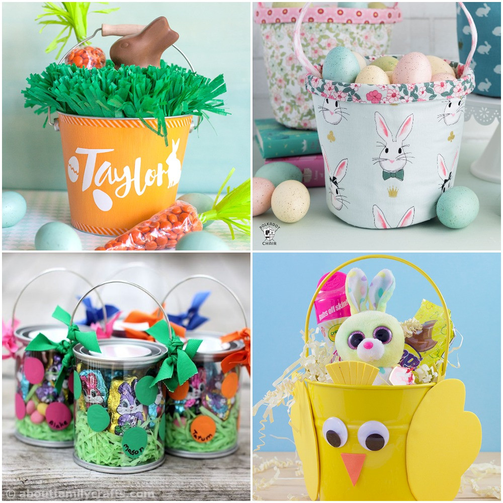 Diy Easter Basket
 15 Beautiful Homemade Easter Baskets You Can Make this Year