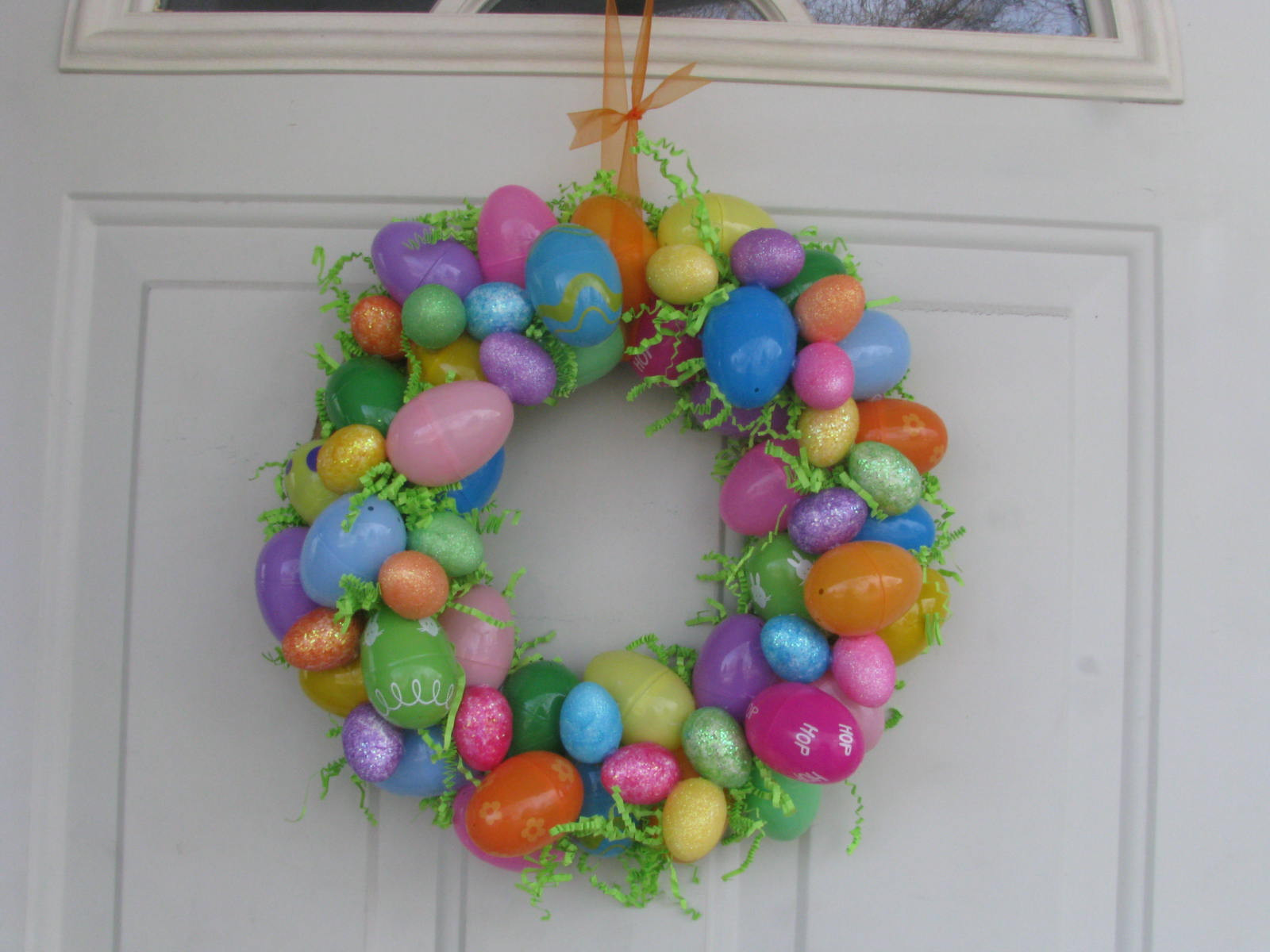 Diy Easter Egg Wreath
 Collard Greens & Homemade Things Easter Egg Wreath
