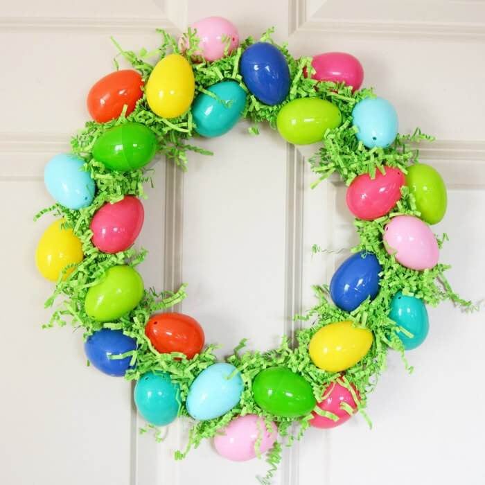 Diy Easter Egg Wreath
 DIY Easter Egg Wreath Easy Easter Egg Wreath DIY