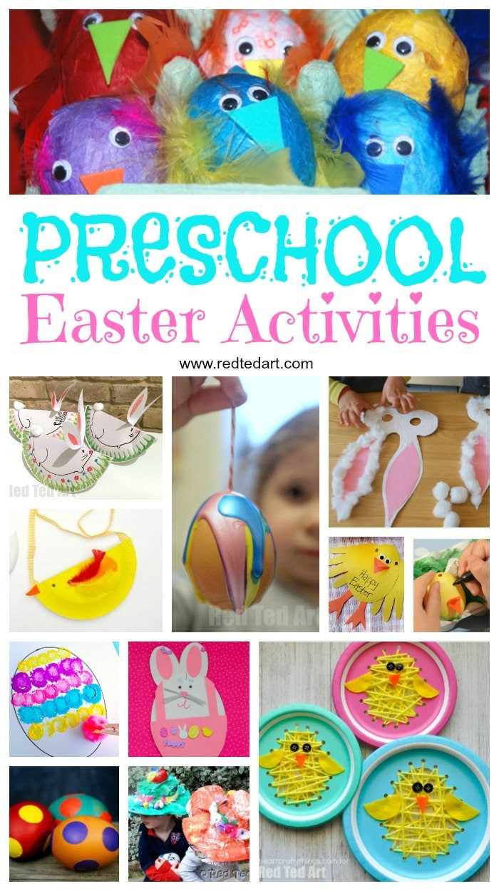 Easter Activities Preschool
 Easter Preschool Crafts Red Ted Art Make crafting with