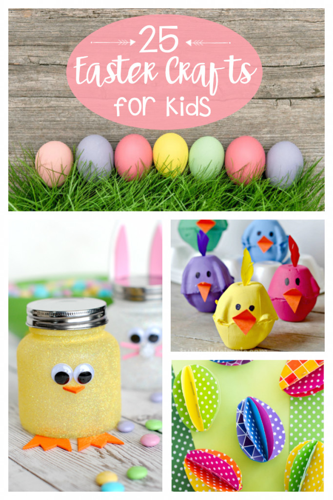 Easter Art And Craft
 25 Cute and Fun Easter Crafts for Kids Crazy Little Projects