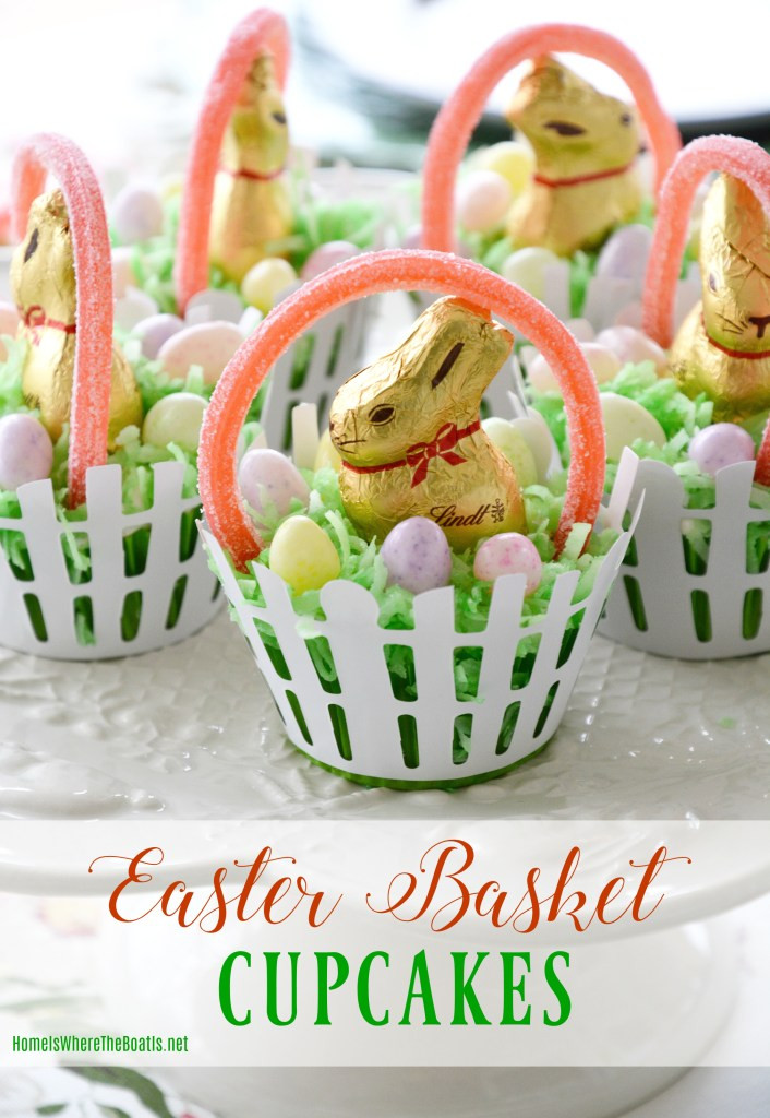 Easter Basket Cupcakes
 Easter Basket Cupcakes As Fun To Make As They Are To Eat