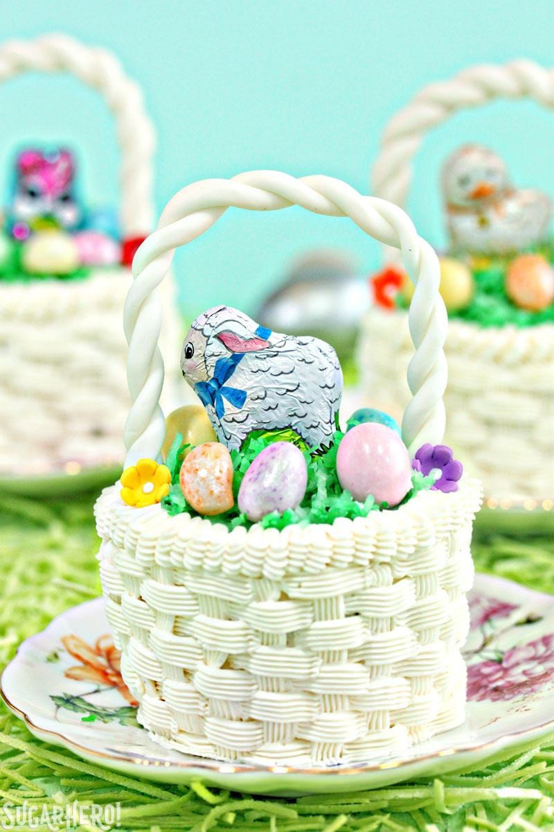 Easter Basket Cupcakes
 Easter Basket Cupcakes SugarHero