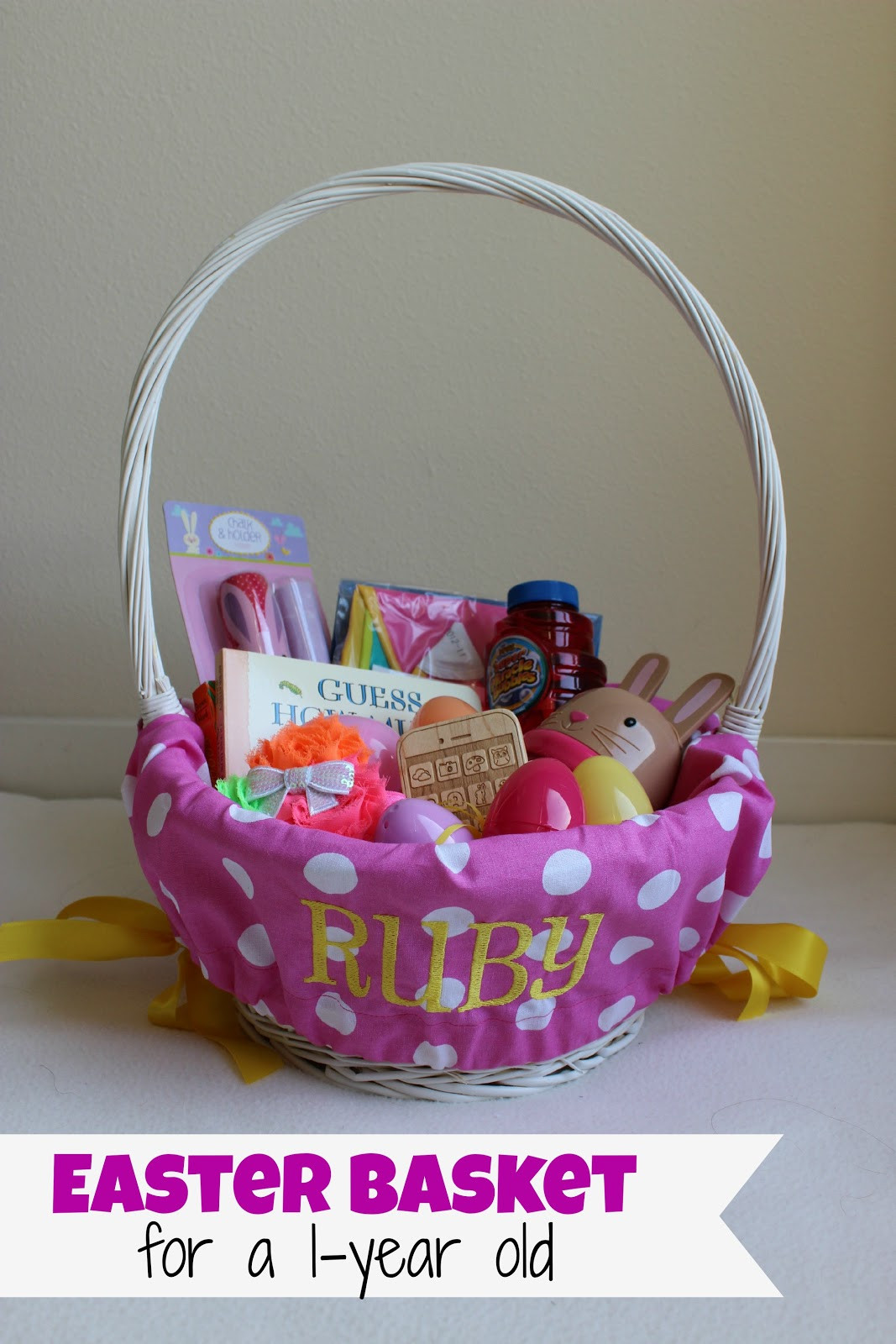 Easter Basket Ideas For 12 Year Old Boy
 We G Three Ruby s First Easter Basket