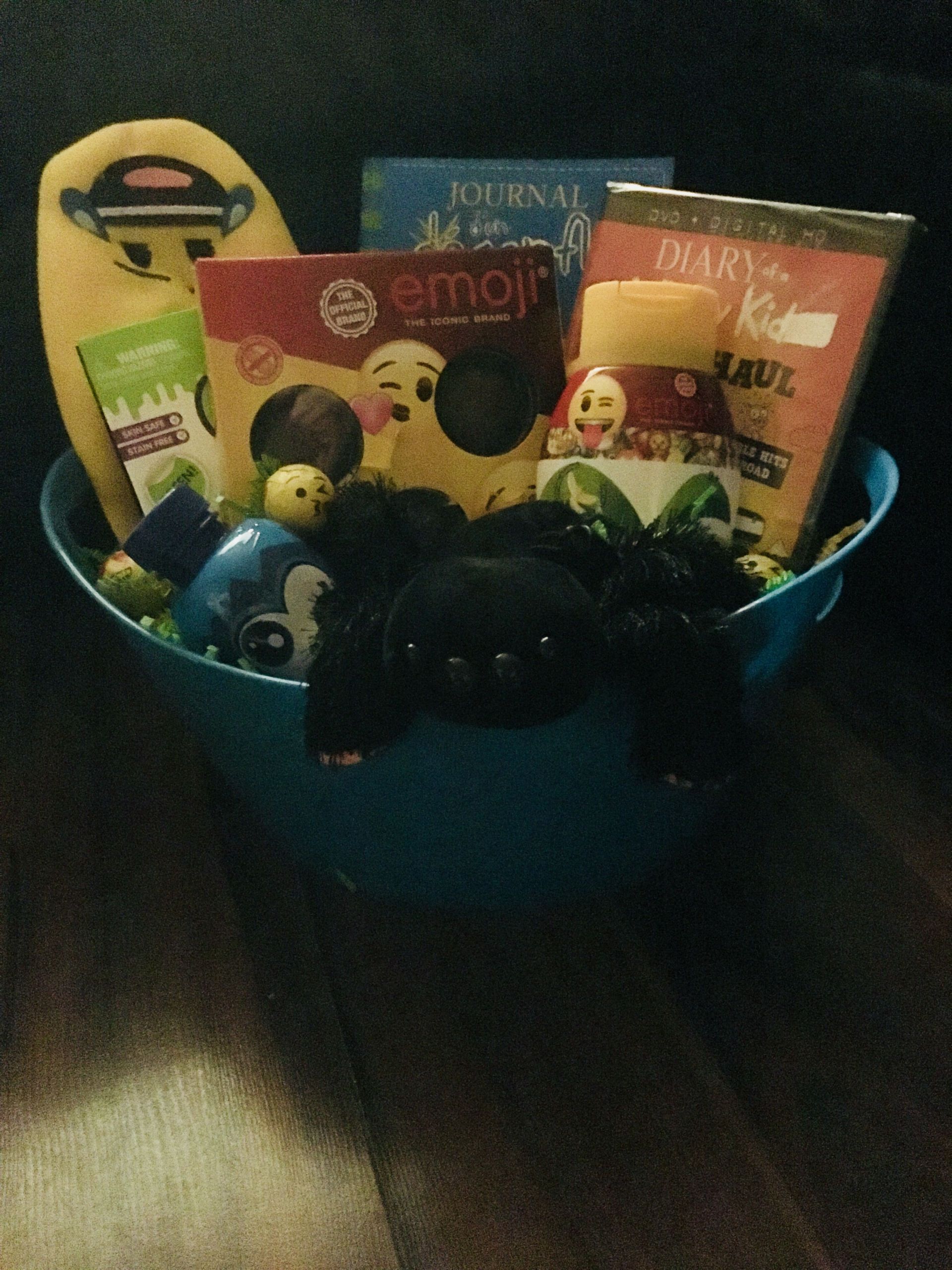 Easter Basket Ideas for 9 Year Old Boy Awesome Easter Basket for 9 Year Old Boy Scentsy Emoji Diary Of