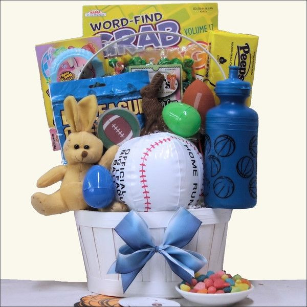 Easter Basket Ideas For 9 Year Old Boy
 Egg Streme Sports Easter Gift Basket for Boys Ages 6 9