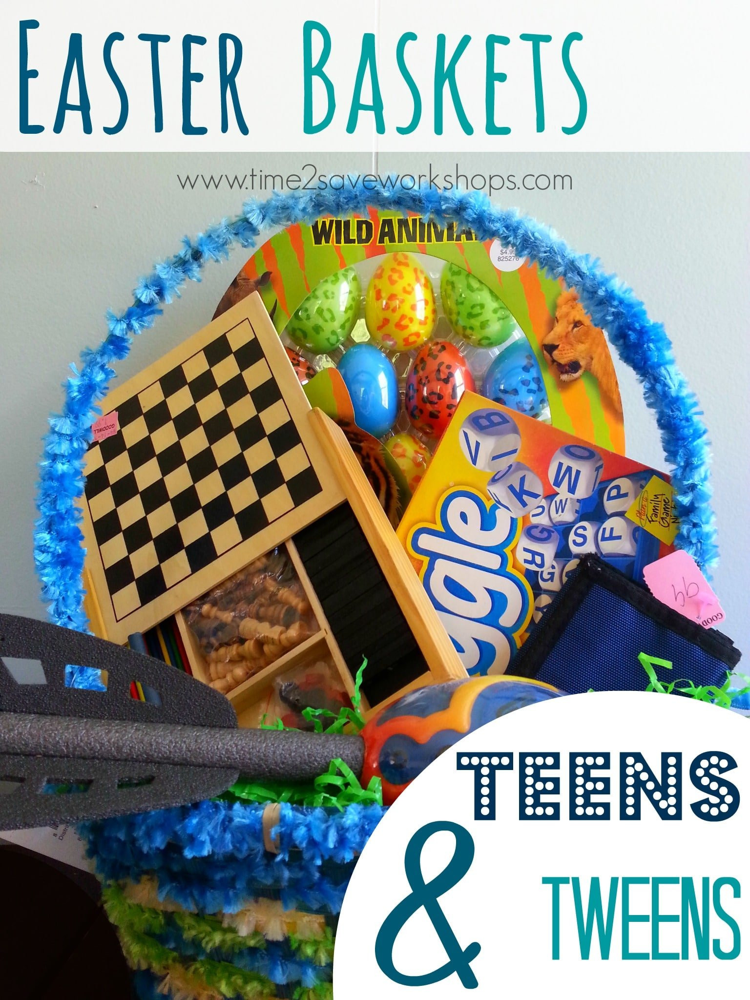 Easter Basket Ideas For Tweens
 Easter Baskets for Teens & Tweens