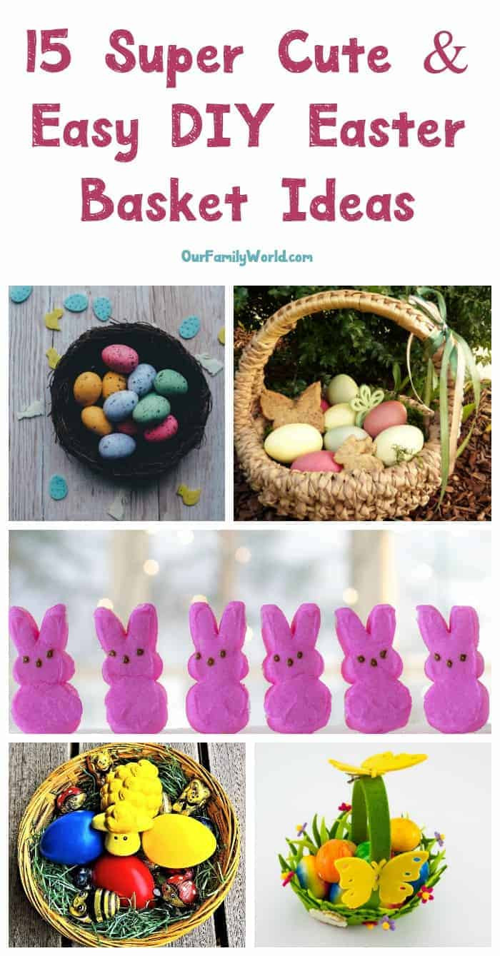 Easter Baskets Diy
 15 Super Cute & Easy DIY Easter Basket Ideas That Look