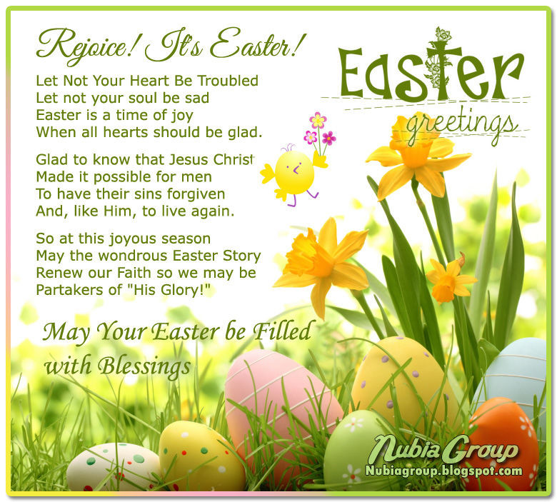 Easter Blessings Quotes
 Rejoice It s Easter s and for