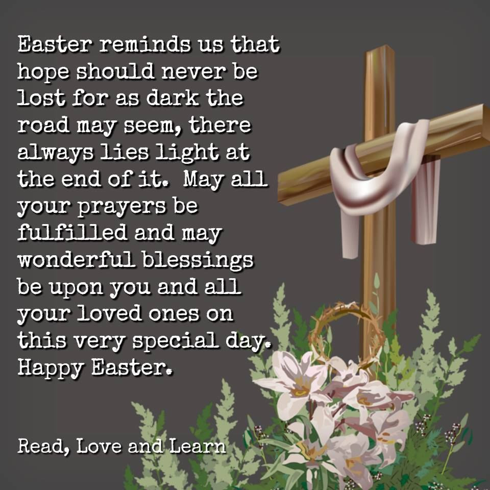 Easter Blessings Quotes
 Easter Gives Us Hope