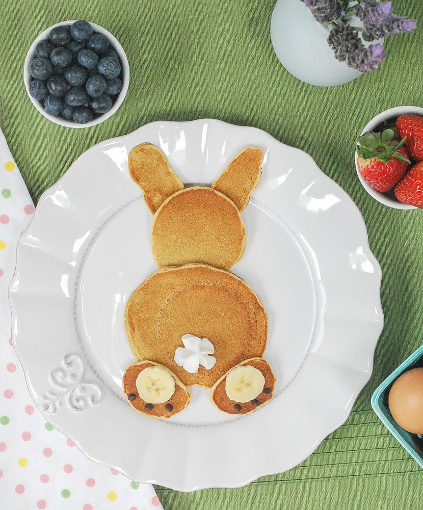 Easter Bunny Pancakes
 Bunny Pancakes – life is but a dish