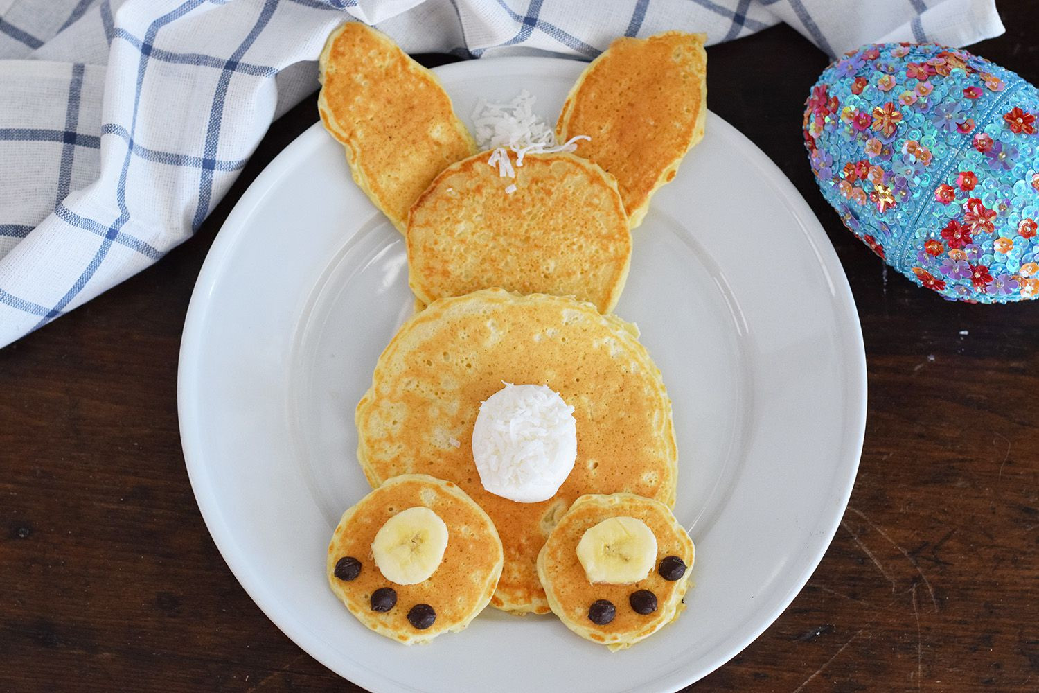Easter Bunny Pancakes
 Easter Bunny Pancakes Recipe