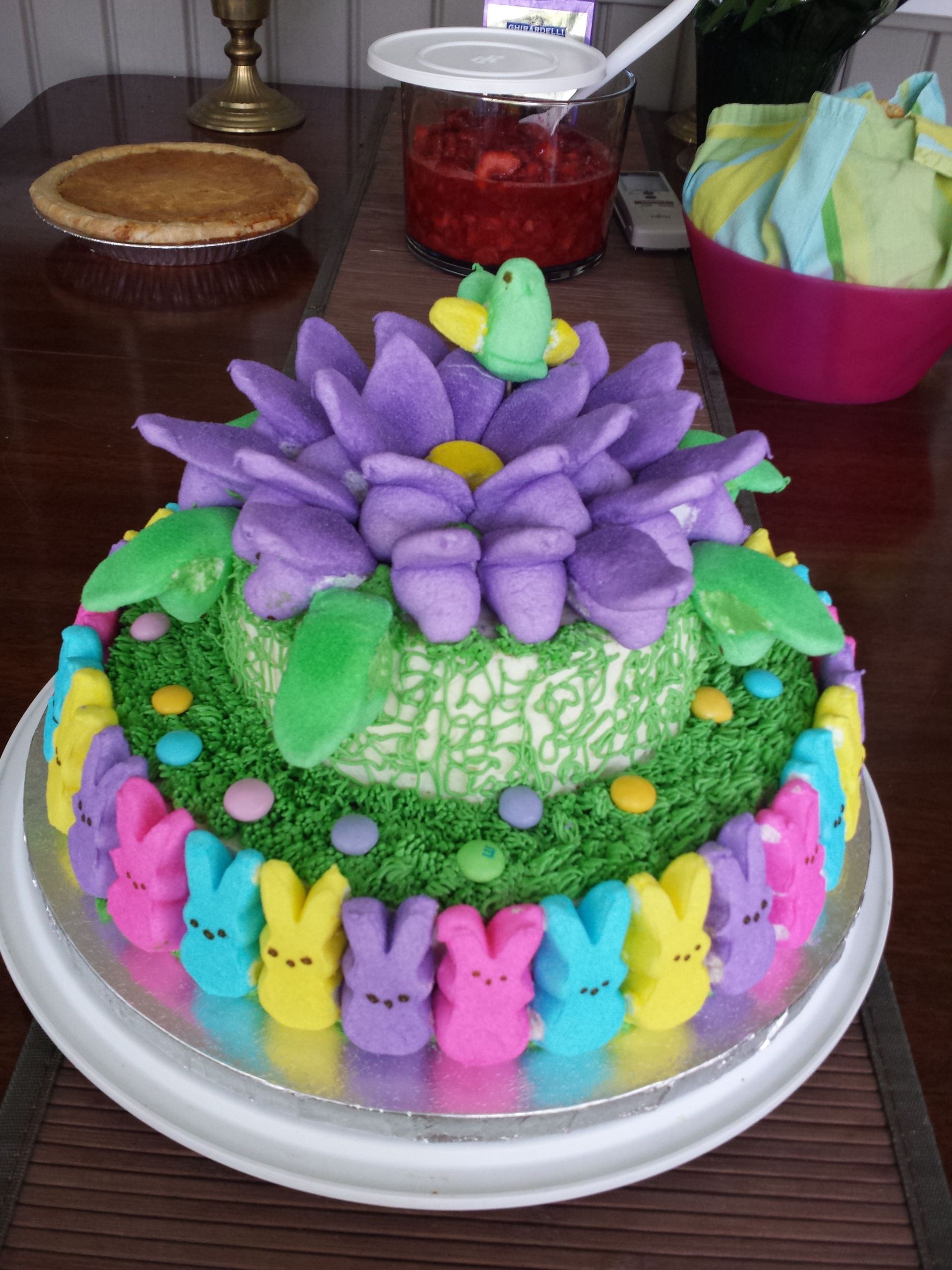 Easter Cake Ideas
 Peeps Cake For Easter CakeCentral