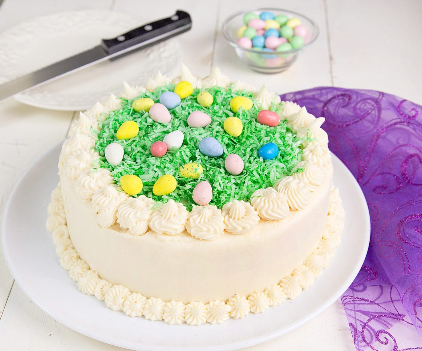 Easter Cake Ideas
 My Coconut Easter Cake for your holiday celebration