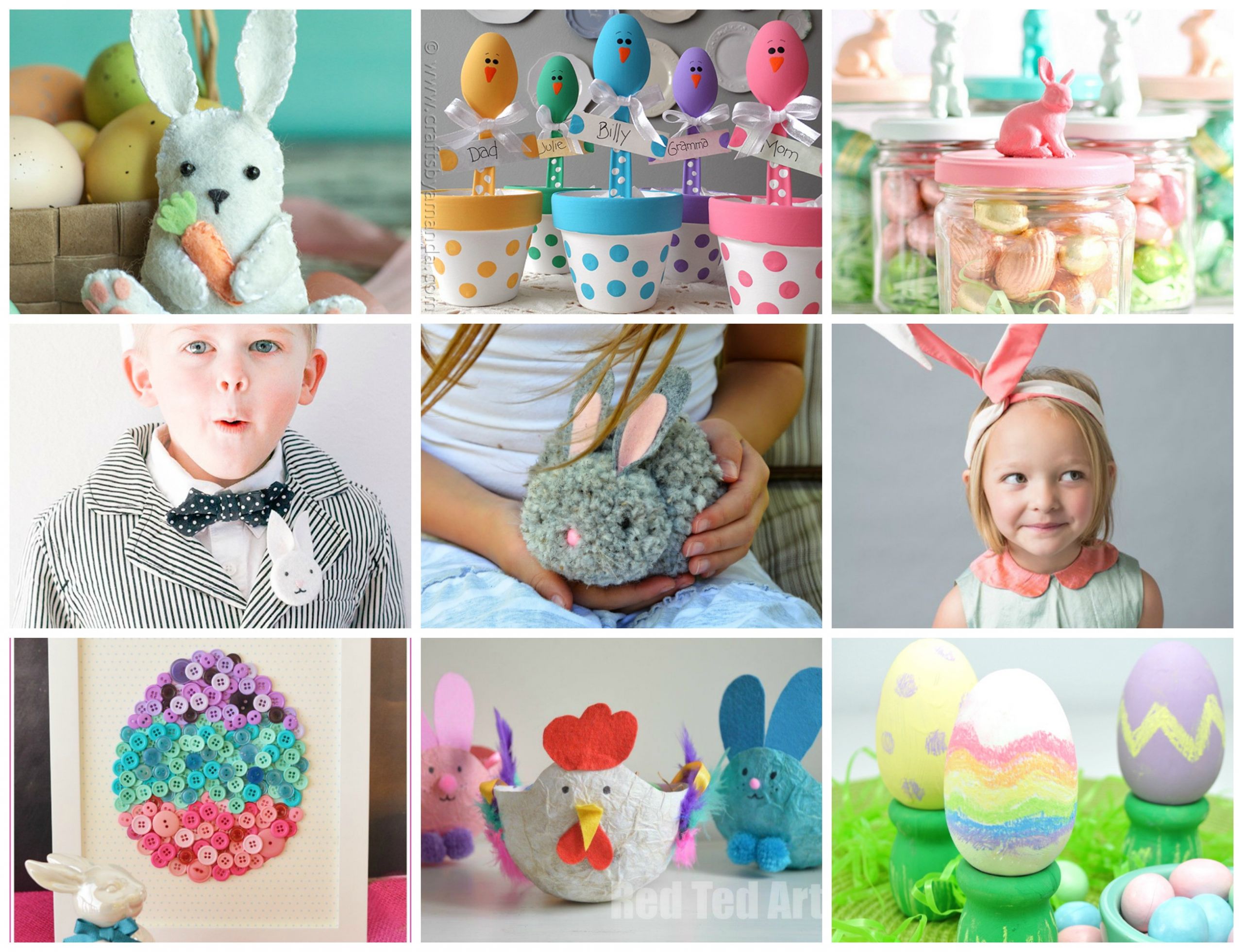 Easter Craft Projects
 27 Family Friendly Spring and Easter Craft Ideas Hello
