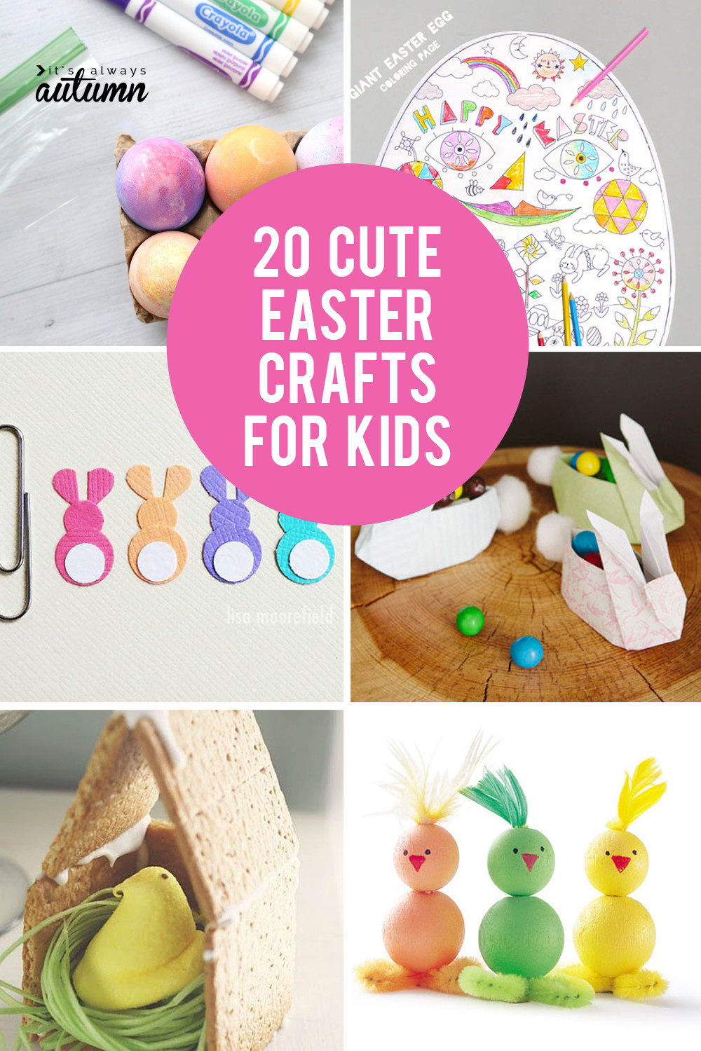 Easter Craft Projects
 20 adorable Easter crafts for kids easy fun  It s