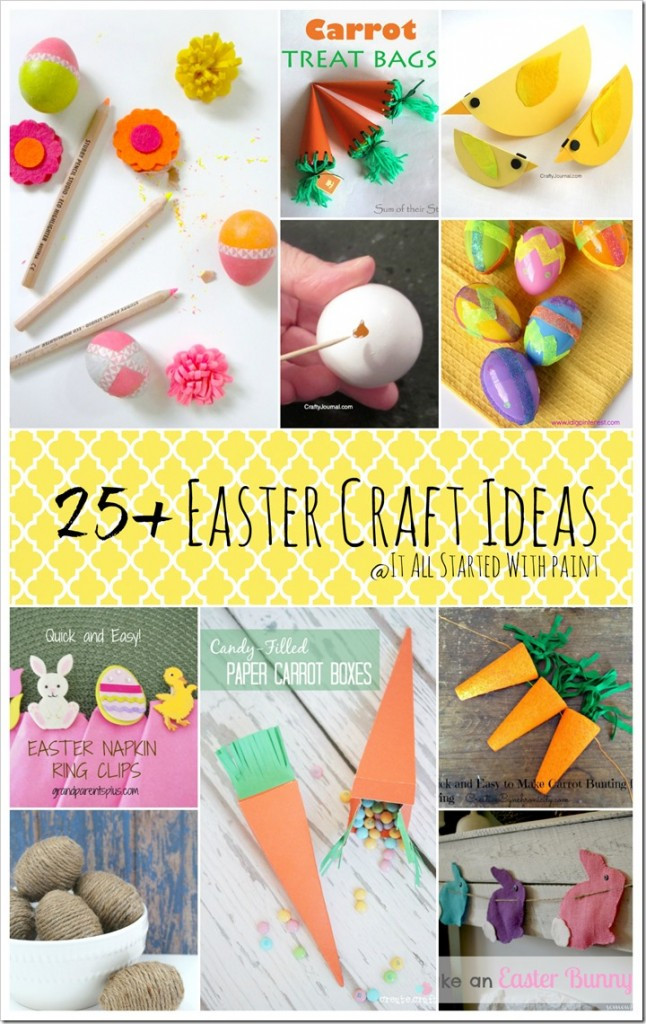 Easter Craft Projects
 Easter Craft Ideas It All Started With Paint