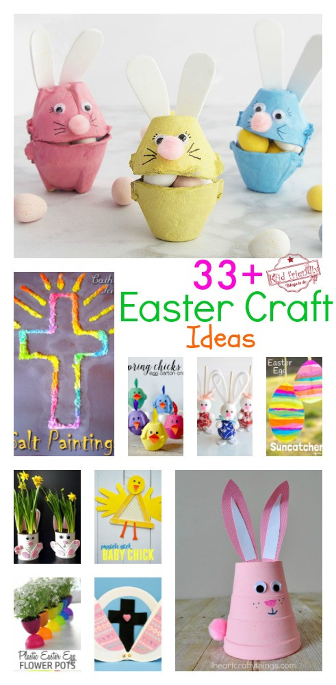 Easter Craft Supplies
 Over 33 Easter Craft Ideas for Kids to Make Simple Cute