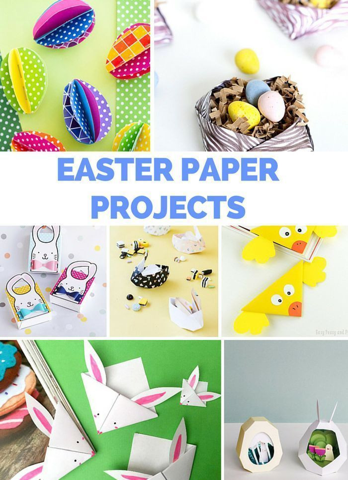 Easter Crafts For Elementary Students
 12 DELIGHTFUL EASTER PAPER AND ORIGAMI PROJECTS
