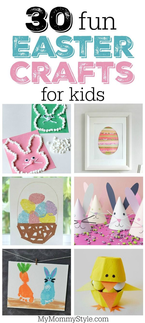 Easter Crafts For Elementary Students
 30 fun and festive Easter crafts for preschoolers or early
