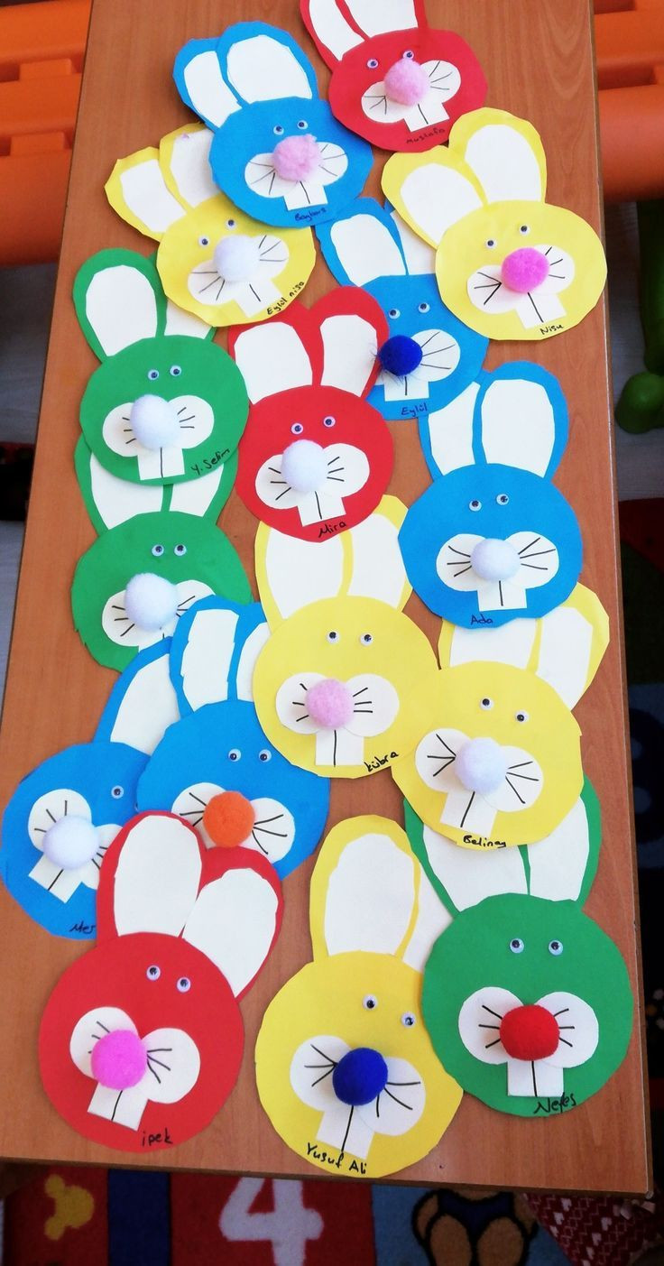Easter Crafts For Elementary Students
 Bunny rabbit art ideas elementary Easter projects