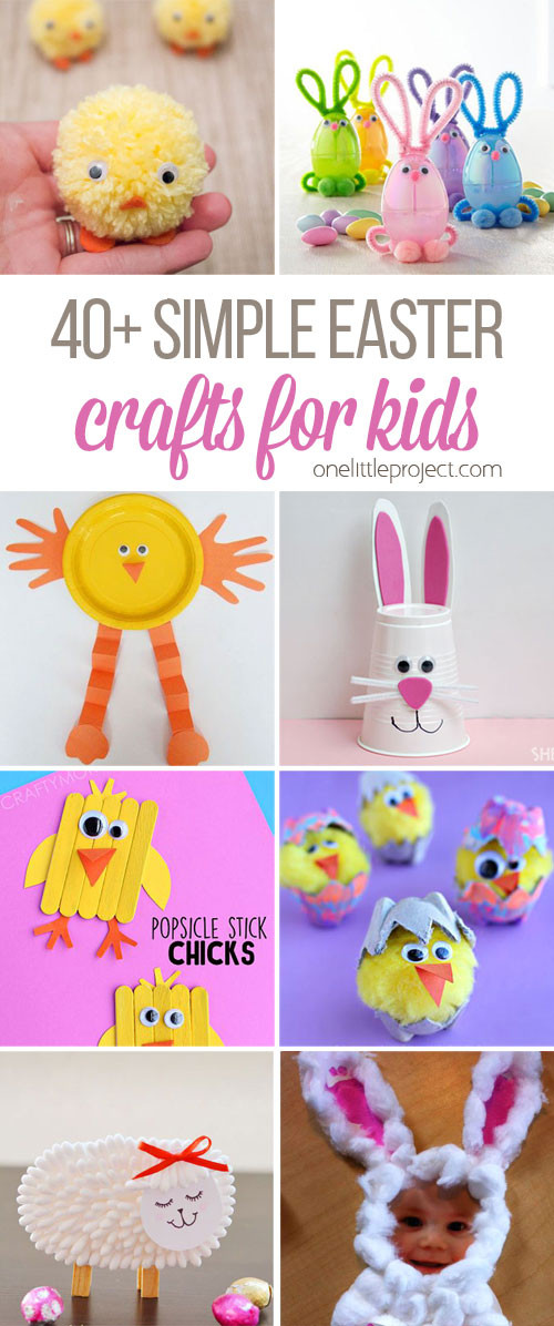 Easter Crafts For Elementary Students
 40 Simple Easter Crafts for Kids e Little Project