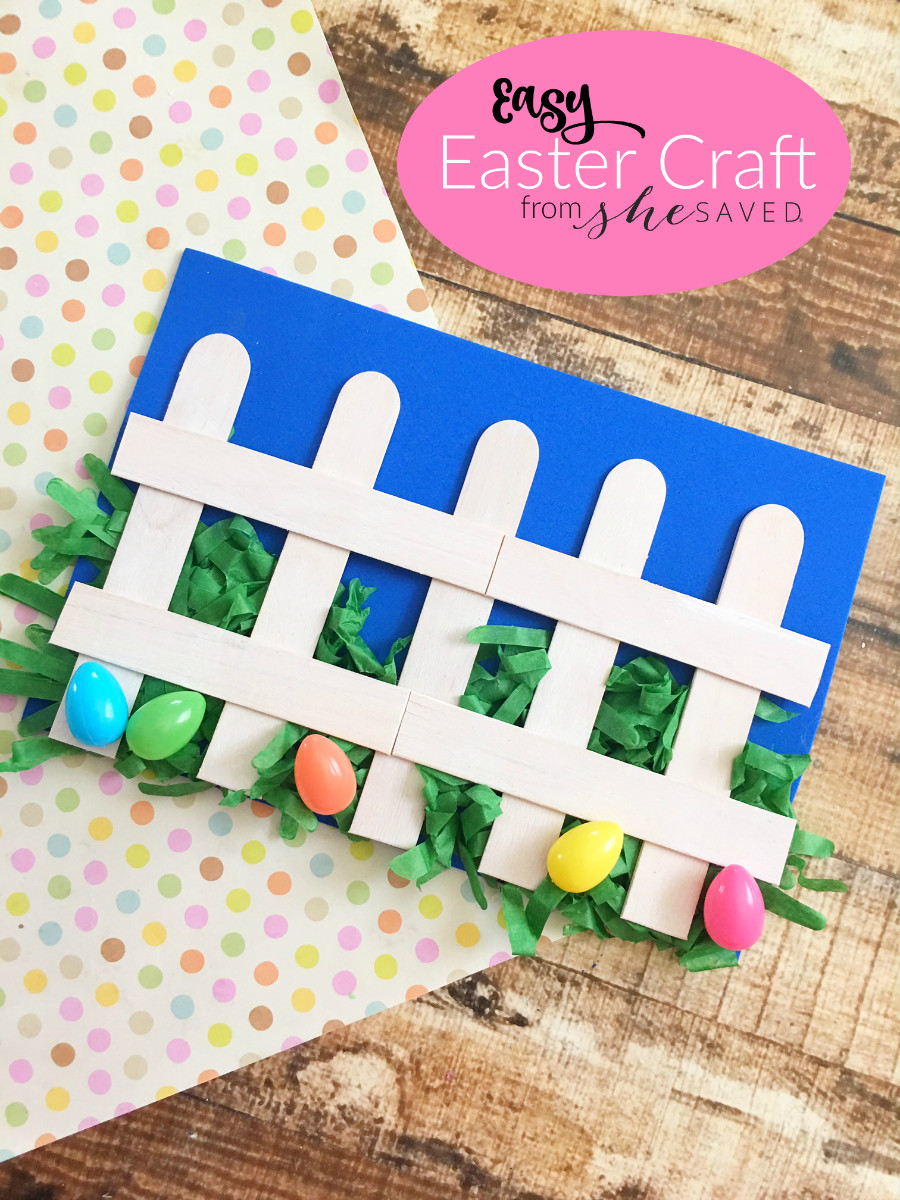 Easter Crafts Preschool
 Easy Easter Craft for Preschool Easter Fence Project
