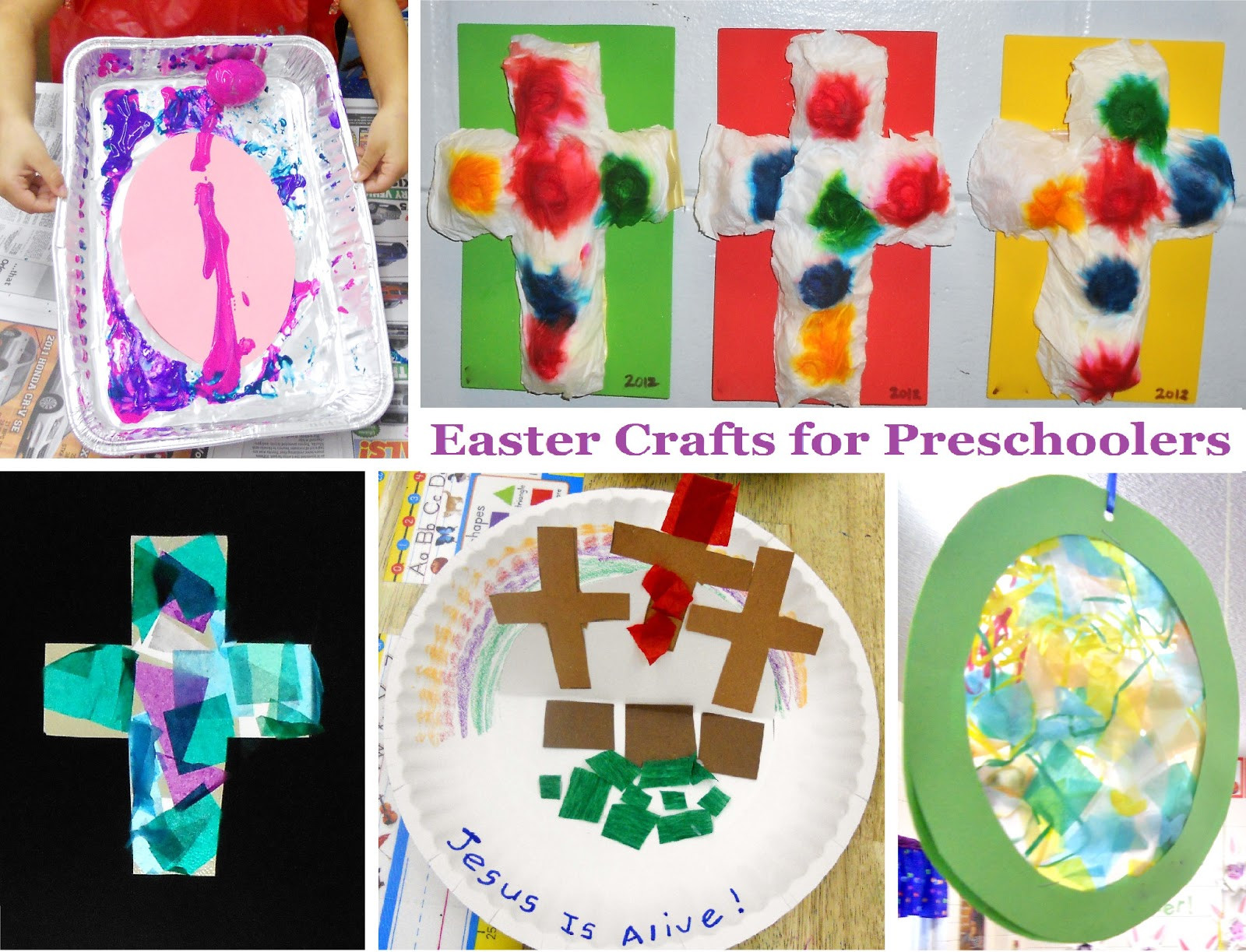 Easter Crafts Preschool
 Princesses Pies & Preschool Pizzazz 4 Easter Crafts for