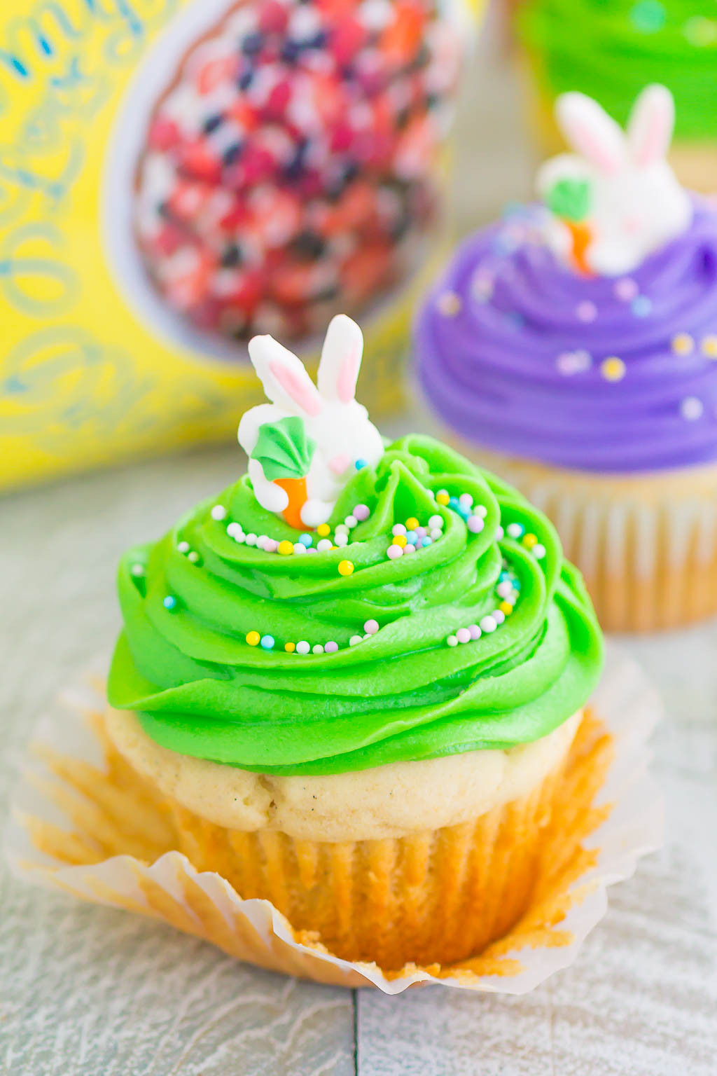 Easter Cupcakes Images
 Easter Bunny Cupcakes Recipe Pumpkin N Spice
