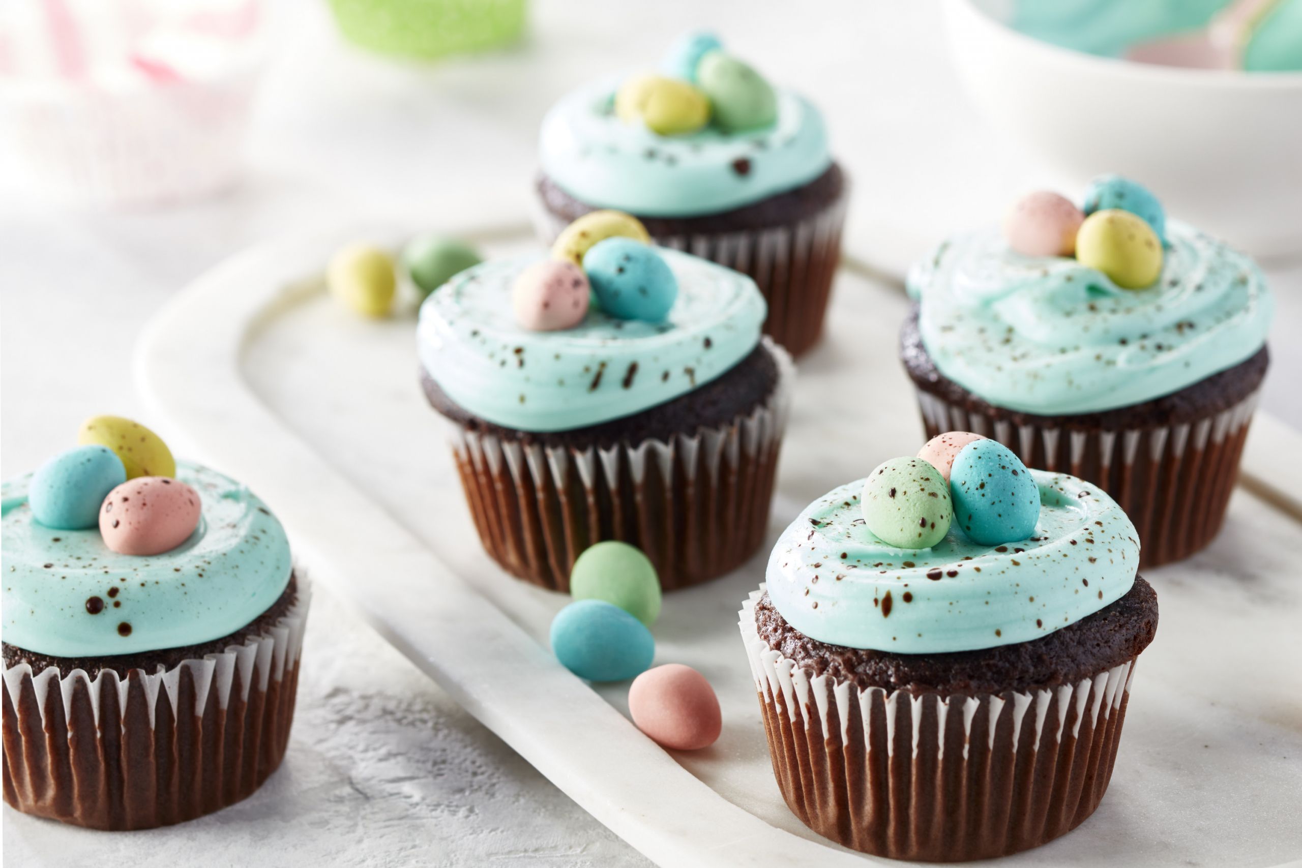Easter Cupcakes Images
 Easter Egg Speckled Cupcakes Recipe Kraft Canada