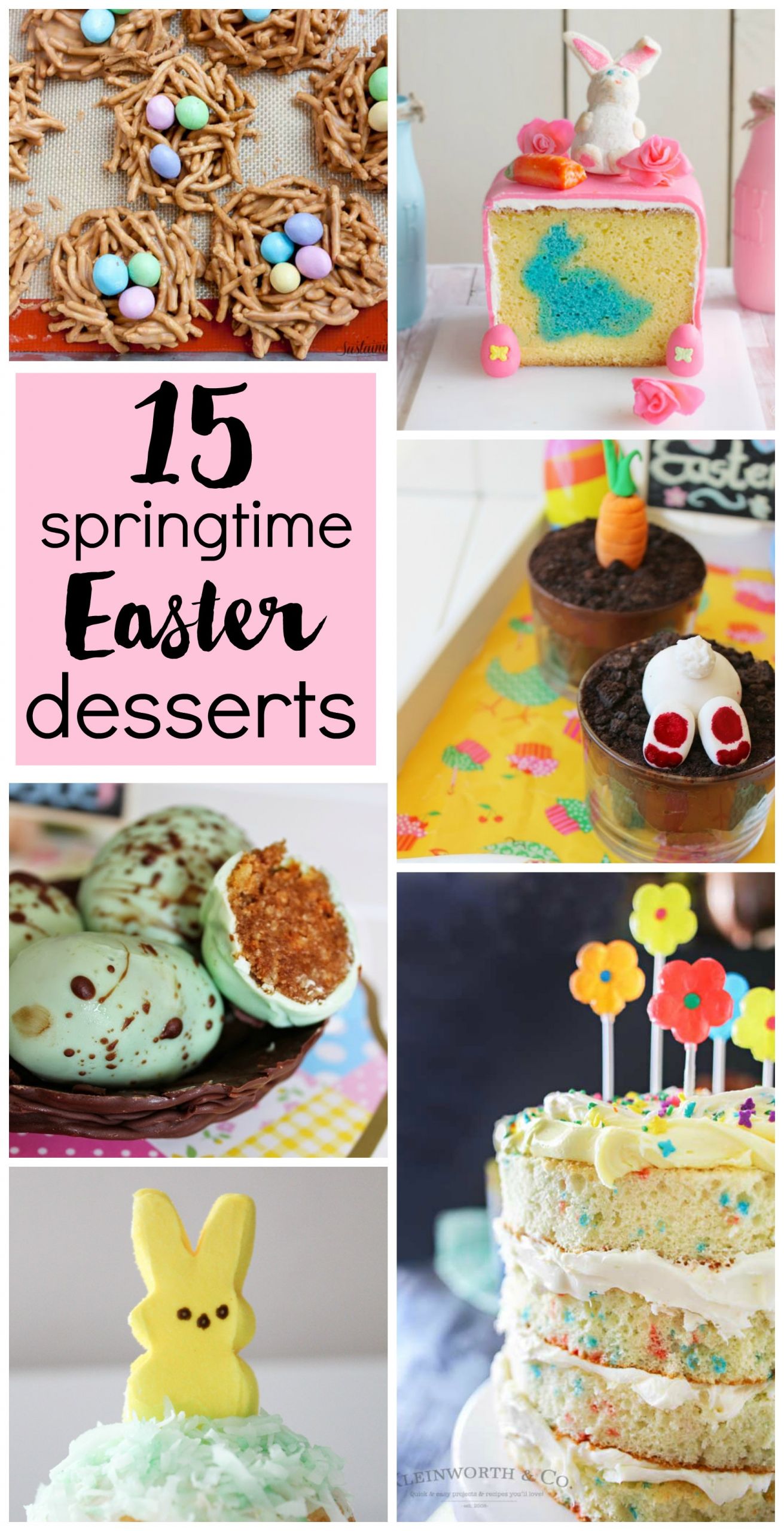 Easter Dessert Ideas Pinterest
 15 Springtime Easter Desserts A Savory Feast