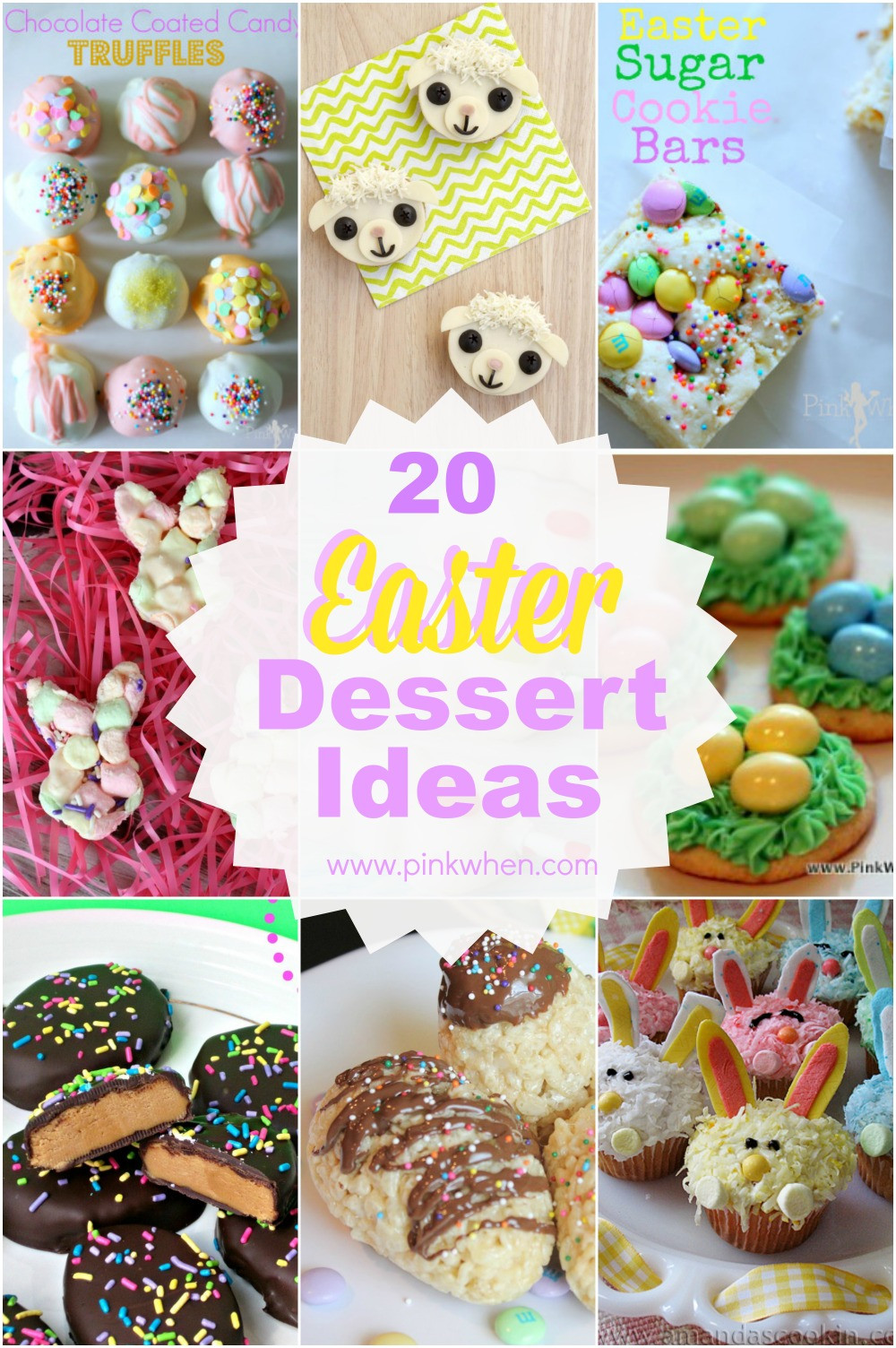 Easter Dessert Ideas Pinterest
 20 Delicious Easter Dessert Ideas PinkWhen