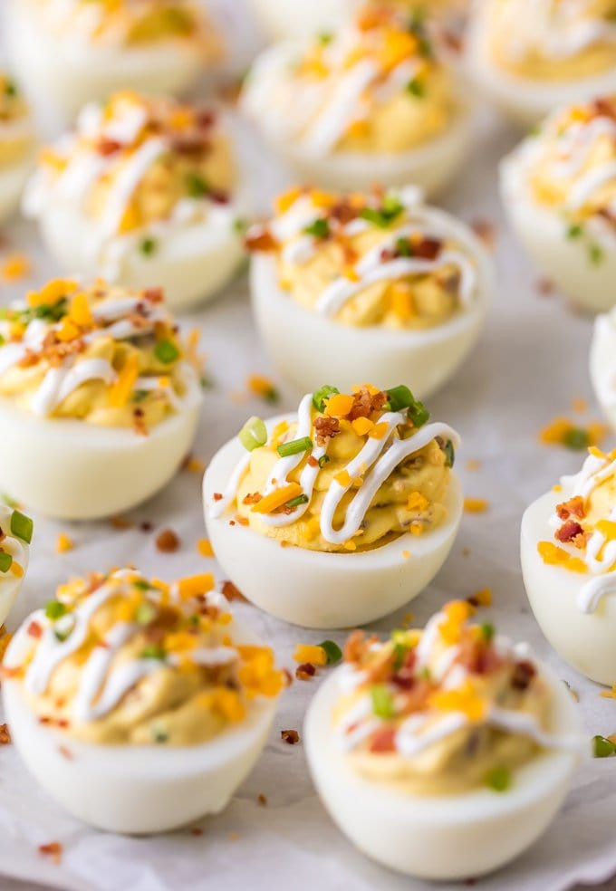 Easter Deviled Eggs
 Best Deviled Eggs Recipe with Bacon The Cookie Rookie