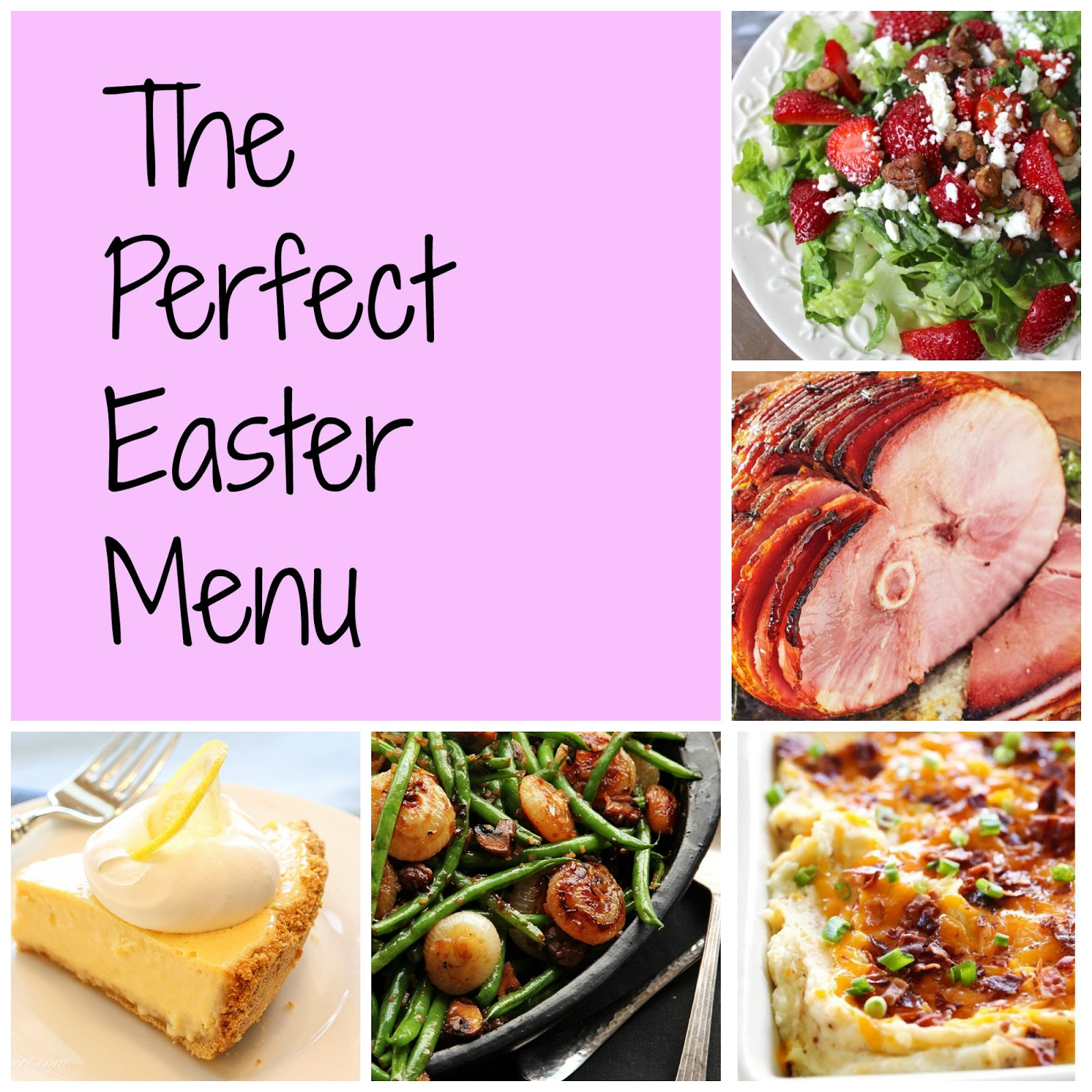 Easter Dinner Menu Traditional
 The Perfect Easter Menu The Horton Family