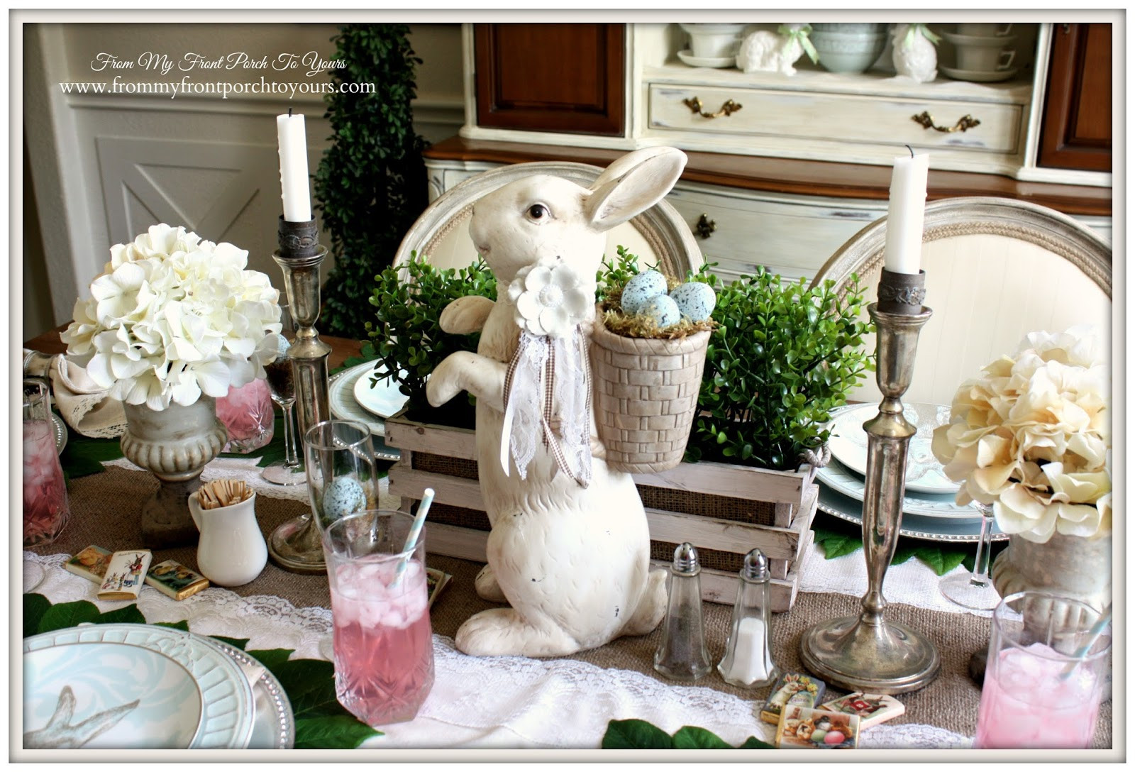 Easter Dinner Restaurants
 From My Front Porch To Yours A Look Back Easter Dining Room