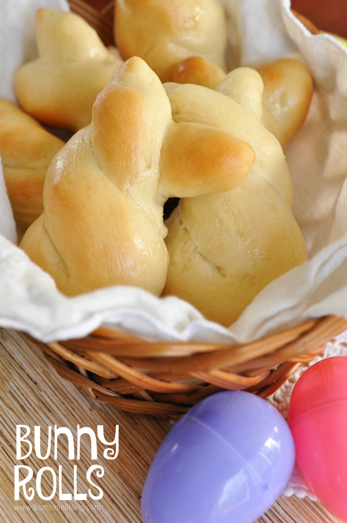 Easter Dinner Rolls
 Easter Bunny Rolls Recipe Bombshell Bling