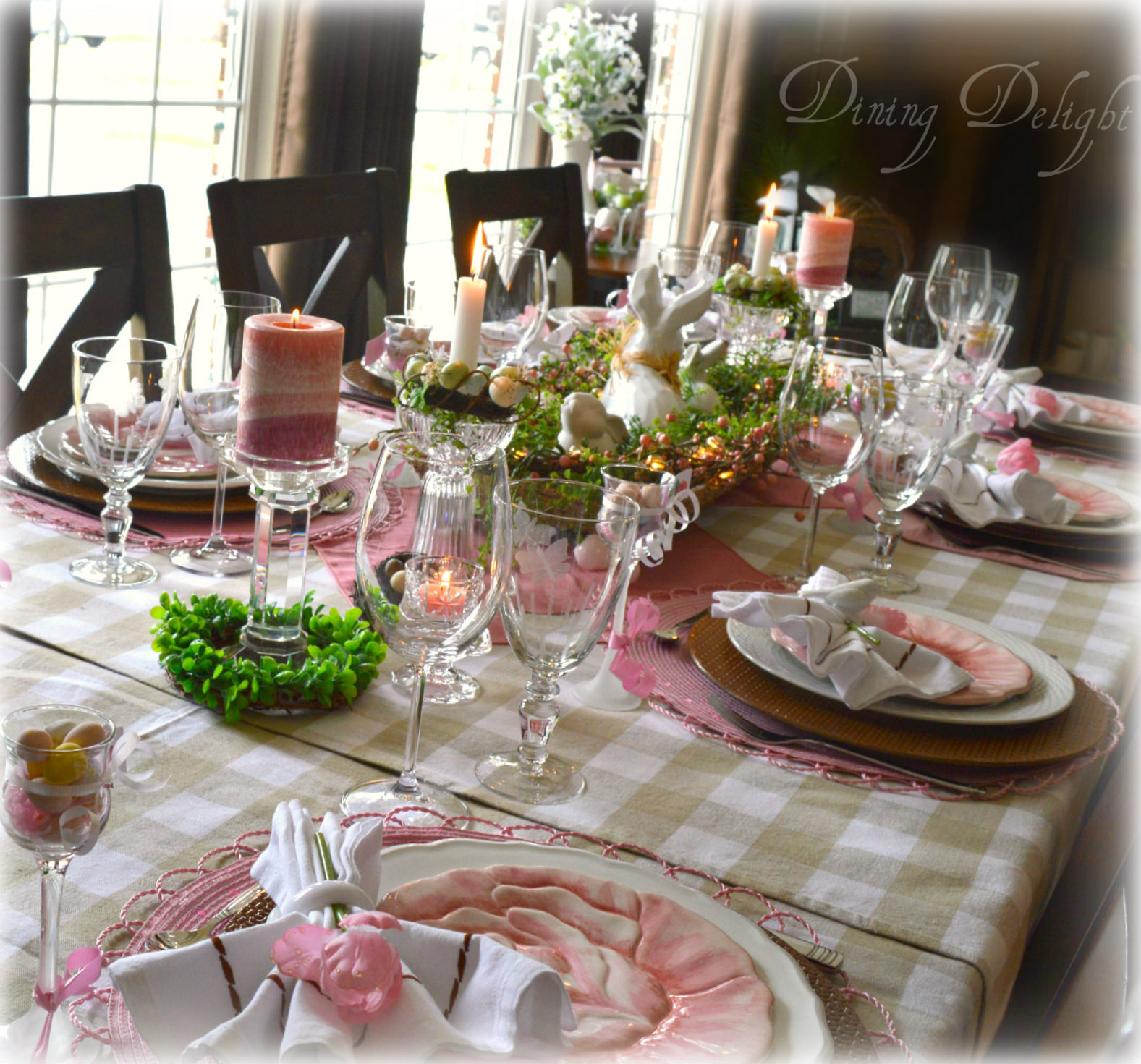 Easter Dinner Table Settings
 Table Setting for Easter Dinner Celebrate & Decorate
