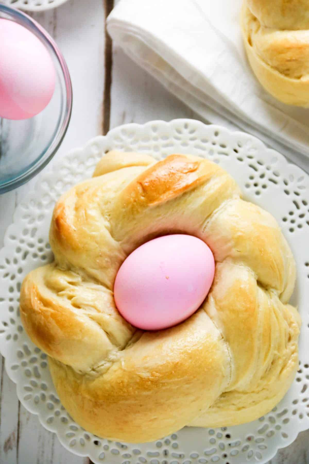 Easter Egg Bread
 Easter Egg Bread Boston Girl Bakes