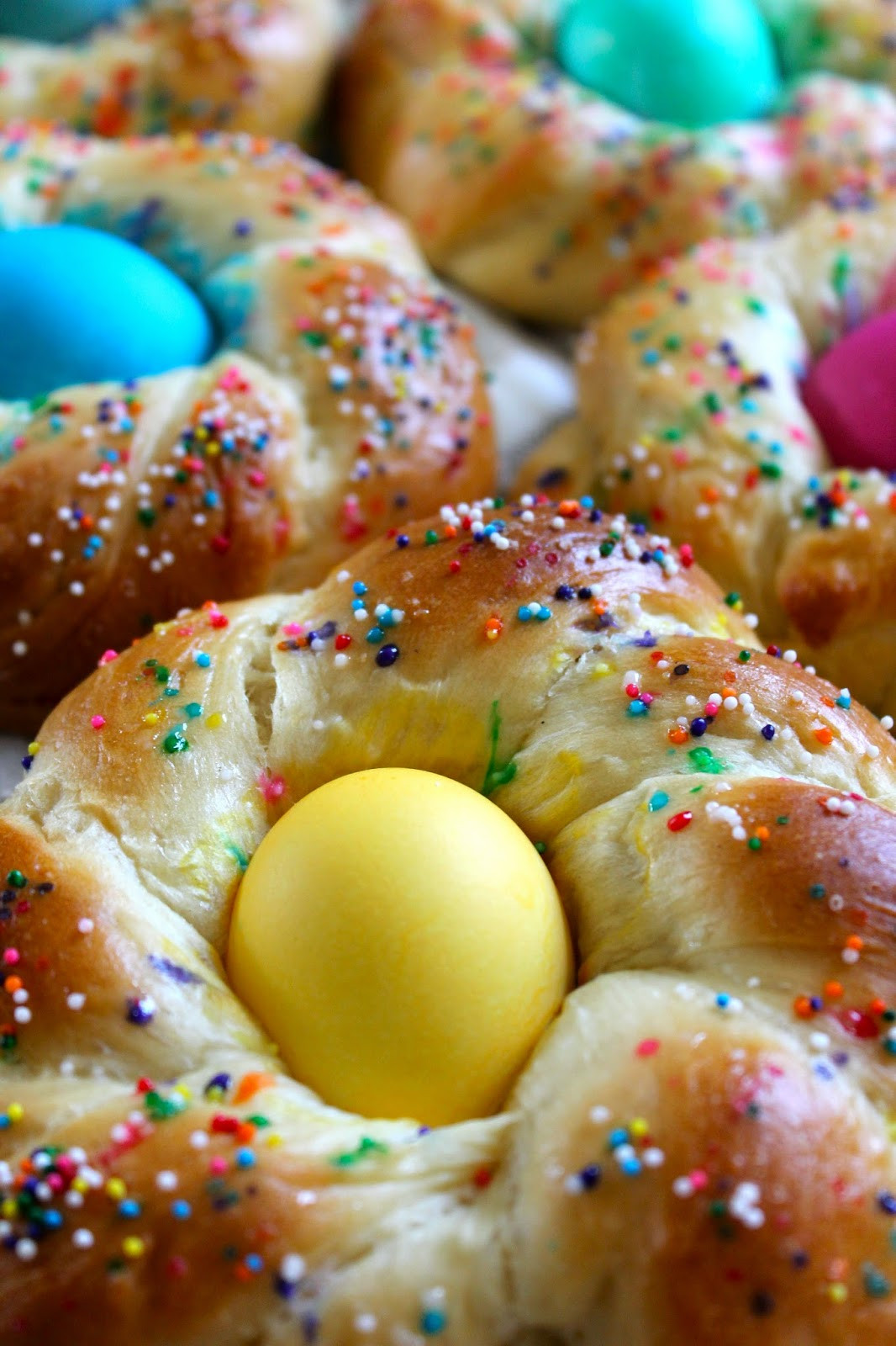 Easter Egg Bread
 The Cultural Dish Recipe Italian Easter Egg Bread