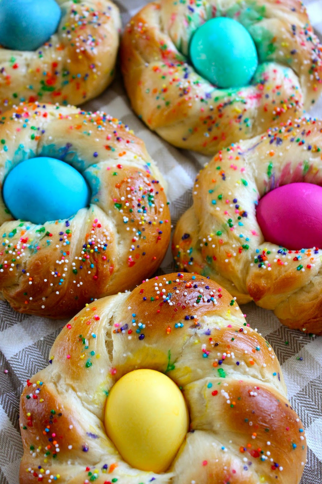 Easter Egg Bread
 The Cultural Dish Recipe Italian Easter Egg Bread