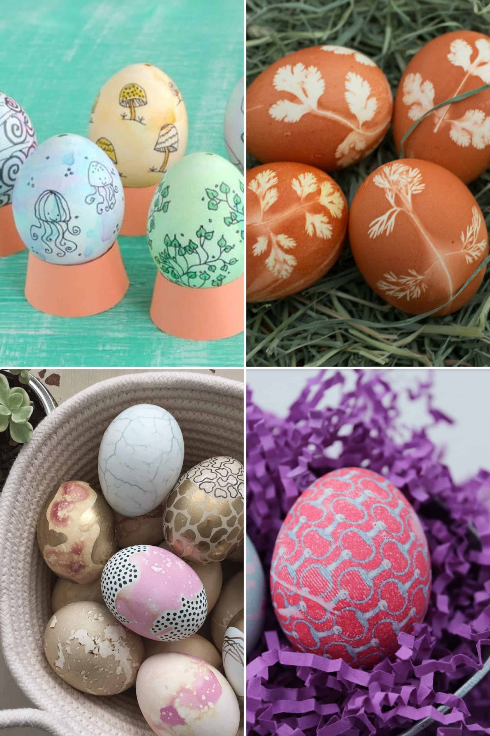 Easter Egg Dying Ideas Beautiful Dyeing Easter Egg Ideas – Sunny Home Creations